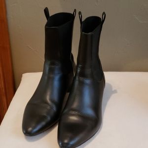 A.P.C SIZE 37 BLACK BOOTS